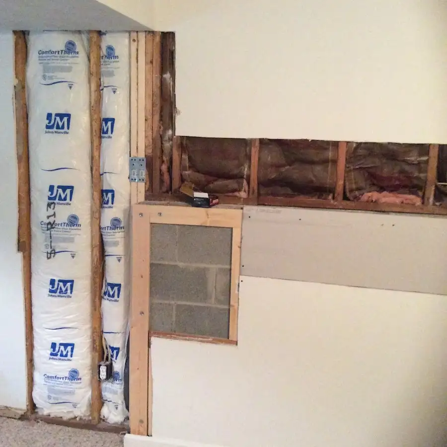 Wall insulation replacement during Odor Removal & Deodorization in Emeryville